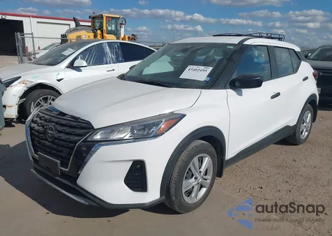 2021 Nissan Kicks S Xtronic Cvt из США, поврежденный, VIN 3N1CP5BV8ML528489